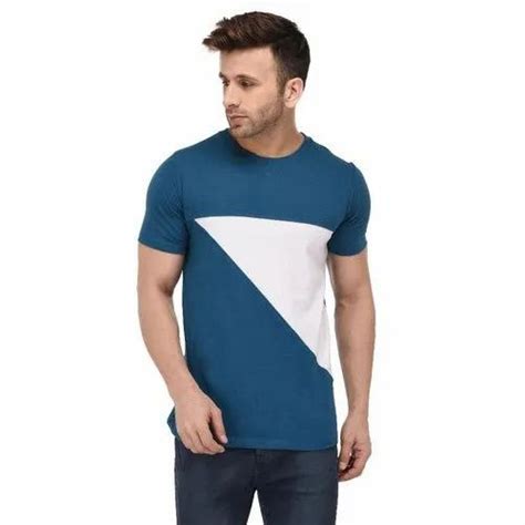 Hosiery Sinker Men Half Sleeve T Shirt Size S Xxl At Rs 150 In New Delhi