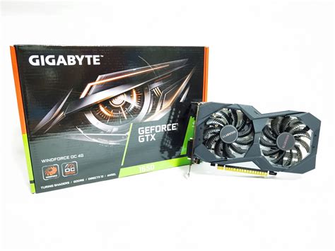 GIGABYTE GeForce GTX 1650 WINDFORCE OC 4G Graphics Card X WINDFORCE