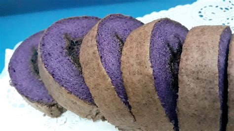 Taro Roll Cake Bolu Gulung Taro 👍👍 Mells Kitchen Youtube