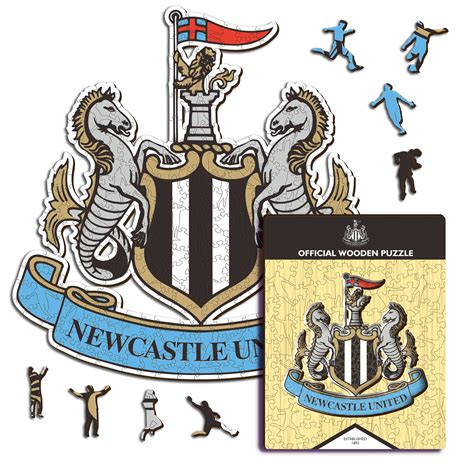 Newcastle United FC® Crest - Wooden Puzzle – Iconic Puzzles UK