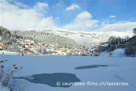 Laaxersee Im Winter