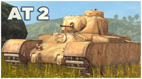 AT 2 WoT Blitz Gameplay YouTube