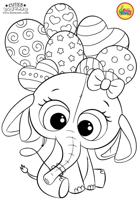 Cuties Coloring Pages For Kids Free Preschool Printables Slatkice