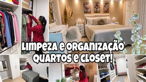 Limpei E Organizei O Closet Meu Quarto Ficou Todo Bagun Ado Youtube