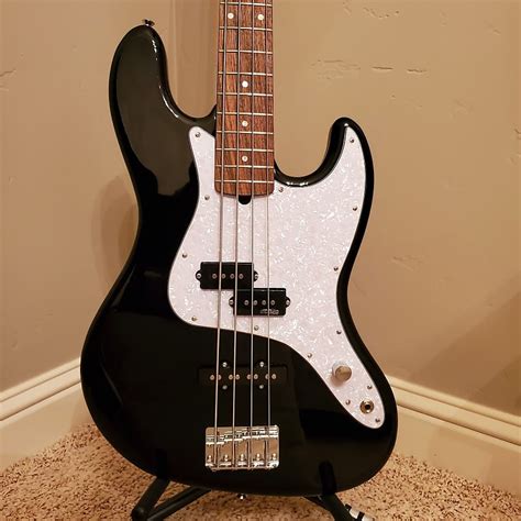 Squier Affinity Jazz Bass Mark Hoppus Mod Reverb