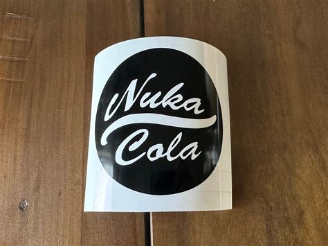 Fallout Nuka Cola Vinyl Decal Sticker Etsy