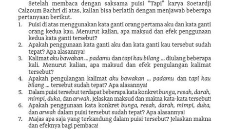 Kunci Jawaban Bahasa Indonesia Kelas 10 Halaman 177 Kurikulum Merdeka