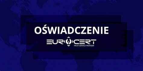 Eurocert Atak Hakerski Wyciek Y Dane Klient W Kontrahent W I