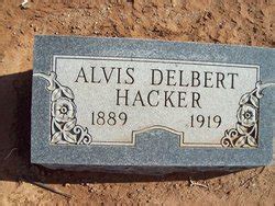 Alvis Delbert Hacker M Morial Find A Grave