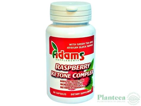 Cetona Zmeura Raspberry Ketone Complex Cps Adams Pret Lei