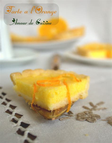 tartelettes à l orange Amour de cuisine