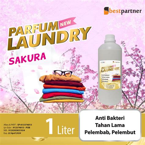 Jual Sakura Parfum Laundry Sakura 1liter Random Botol Jurigen