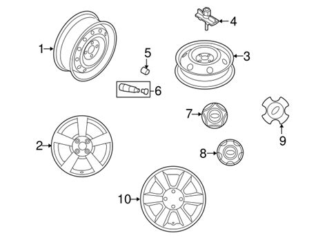2008-2017 Kia Wheel Nut 52950-2G000 | Kia Automotive Parts