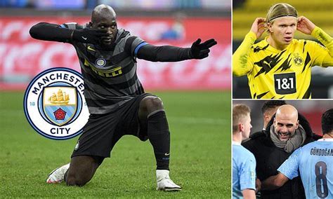 Man City đại tu hàng công đột kích Lukaku lẫn Haaland