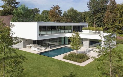 Pr Schellen Architecten Gevel Woning Modern Strandhuis Luxe Villa