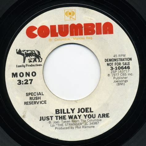 Billy Joel – Just The Way You Are (1977, Vinyl) - Discogs