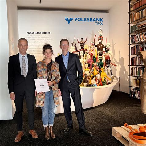 Sponsoring Volksbank Schwaz Holding eG fördert das Museum der Völker