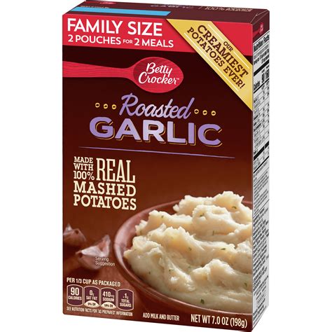 Betty Crocker Roasted Garlic Potatoes 7 Oz Box