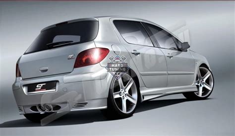 Задний бампер Rieger Peugeot 307. Купить задний бампер rieger peugeot ...