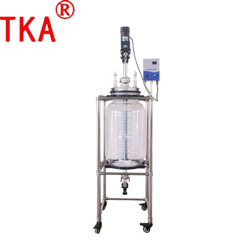 Laboratory High Borosilicate Glass Liquid Extraction Unit For 100l Barrel Type Glass Separator