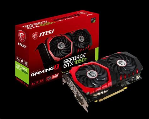 MSI GeForce GTX 1050 Ti Gaming X 4GB Karta Graficzna Niskie Ceny I