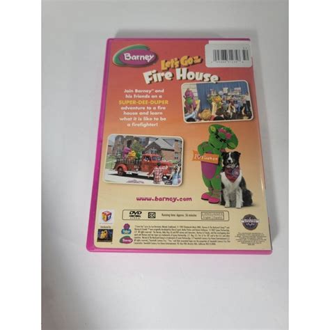 Lot 4 Barney Dvds Firehouse, Best Moments, Musical Scrapbook, Counting Movies - Etsy