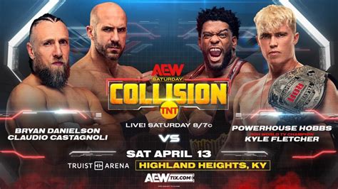 Two Big Matches Announced For This Week S Aew Collision Tony Khan Comments