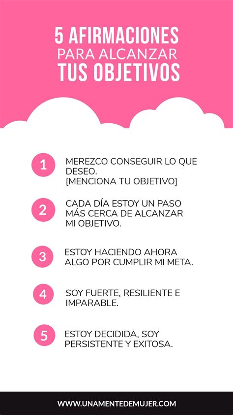 20 afirmaciones positivas diarias que deberías hacer Afirmaciones