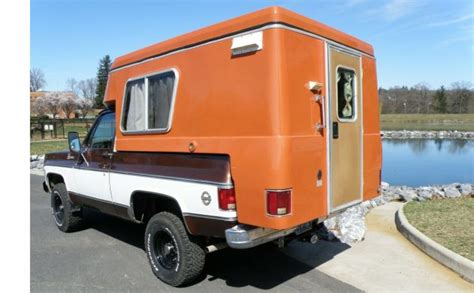 4x4 Camper 1978 Chevrolet Blazer Chalet