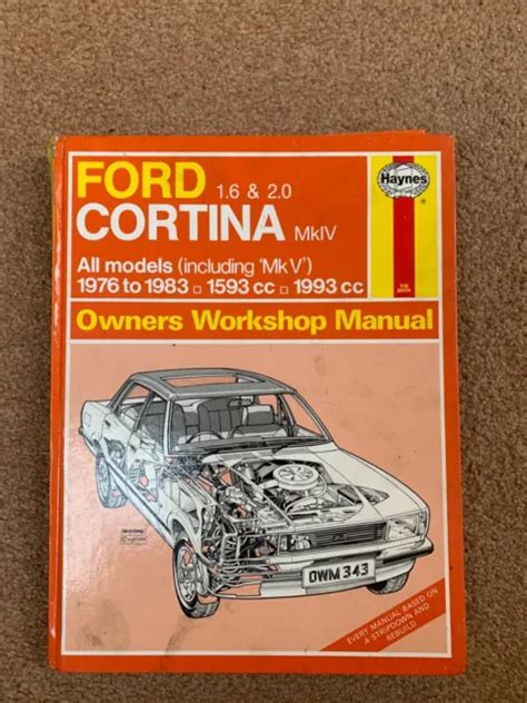 FORD CORTINA MK IV Haynes Manual 1976 To 1983 10 00 PicClick UK