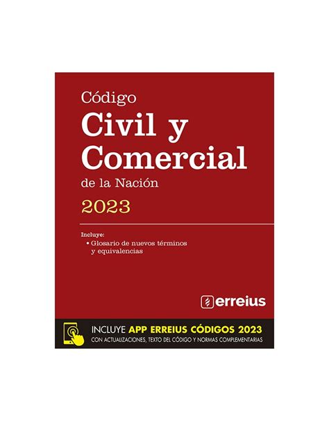 Código Civil Y Comercial De La Nación Formato Rústico 2023