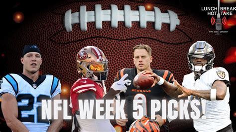 Nfl Week 5 Picks And Predictions Youtube