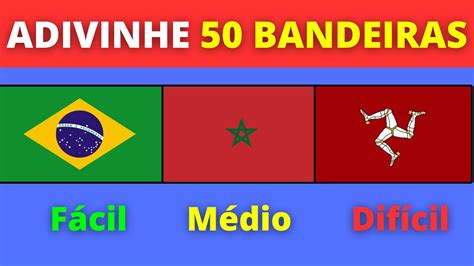 Adivinhe a BANDEIRA Quiz Adivinhe o país pela bandeira Eu Te