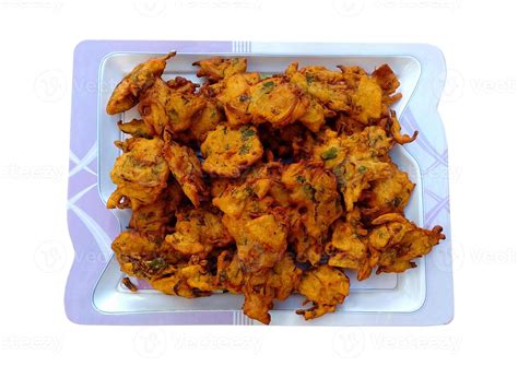 A Plate Filled With Crispy And Tasty Pakora Street Food 44186191