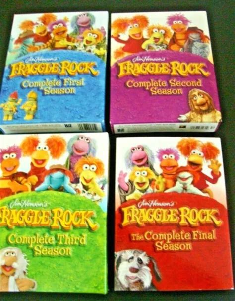 FRAGGLE ROCK COMPLETE 1st And 2nd Seasons DVD Box Set Jim Henson 10