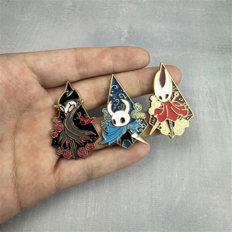 Hollow Knight Metal Pin Enamel Pins Hornet Fandom Fan Etsy Australia