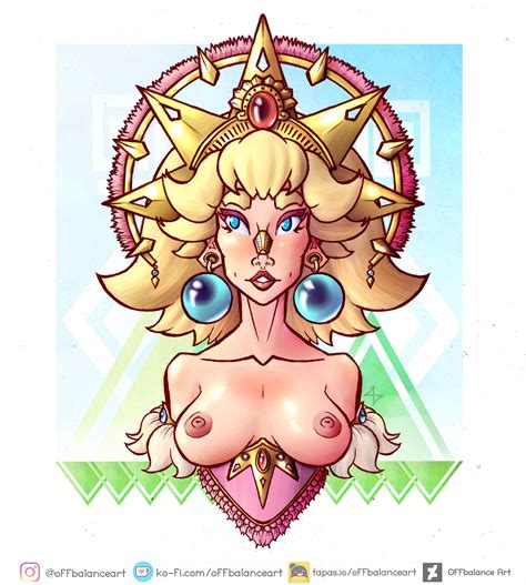 Princess Peach In My Style Super Mario Oba Offbalance Art Nudes WesternHentai NUDE PICS ORG