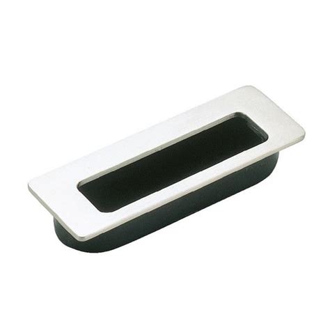 Hh K Satin Finish Stainless Steel Recessed Pull