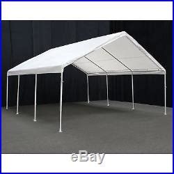 King Canopy Hercules White Canopy Carport X Ft White X