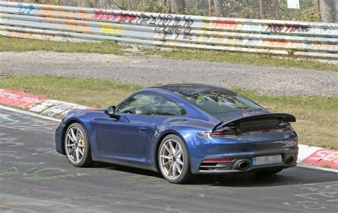 Porsche Laps Nurburgring Naked Prototype Shows Rear Wing