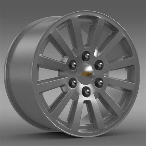 Chevrolet Tahoe Hybrid 2012 Rim 3d Model By Creative Idea Studio