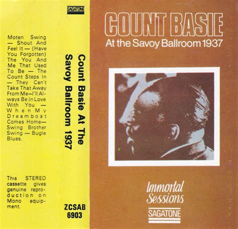 Count Basie At The Savoy Ballroom Digelius