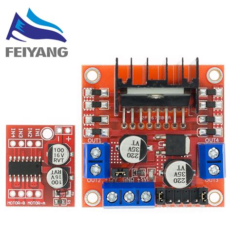 L Nova Dupla H Ponte Dc Stepper Motor Drive Controlador Board M Dulo