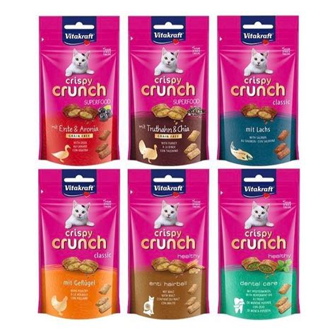 Vitakraft Crispy Crunch G Cat Treats Snek Kucing Shopee Malaysia