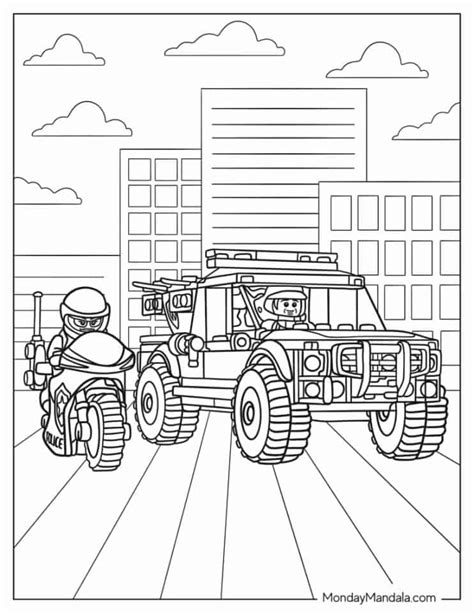 60 Lego Coloring Pages Free Pdf Printables