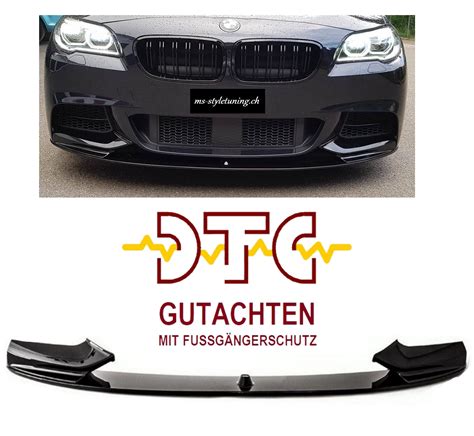 Ms Style Tuning Gmbh Bmw F F Frontspoiler Dtc Gutachten