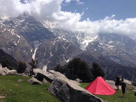 Triund Hill in India, India - Trip Canvas