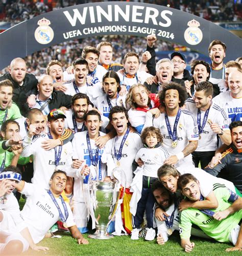 Real Madrid wins the UEFA Champions League