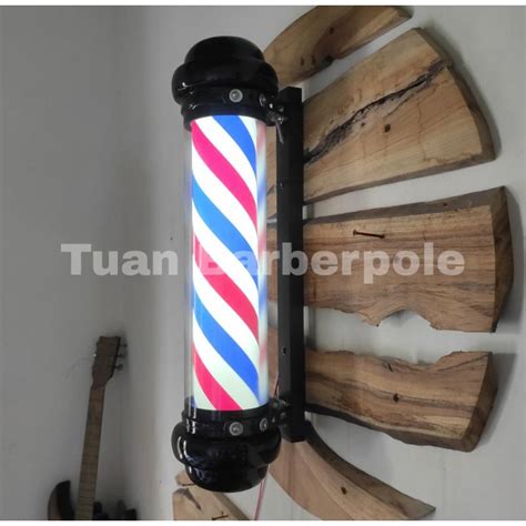 Jual Lampu Barbershop Barberpole Profesional Barber Shopee Indonesia