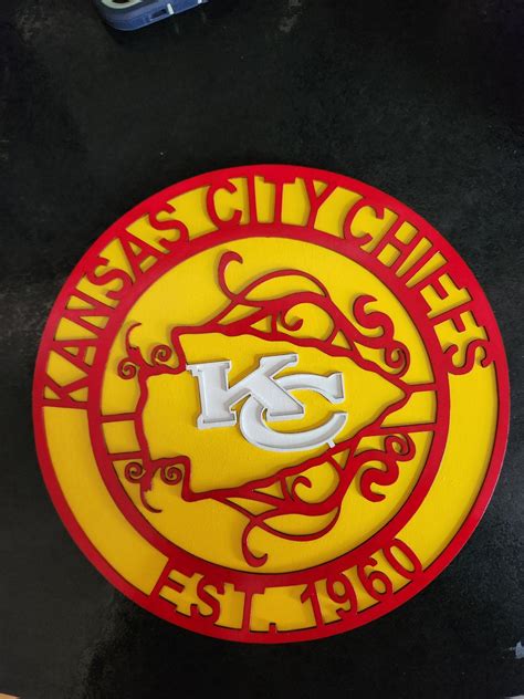 Kansas City Chiefs Wall Decor - Etsy